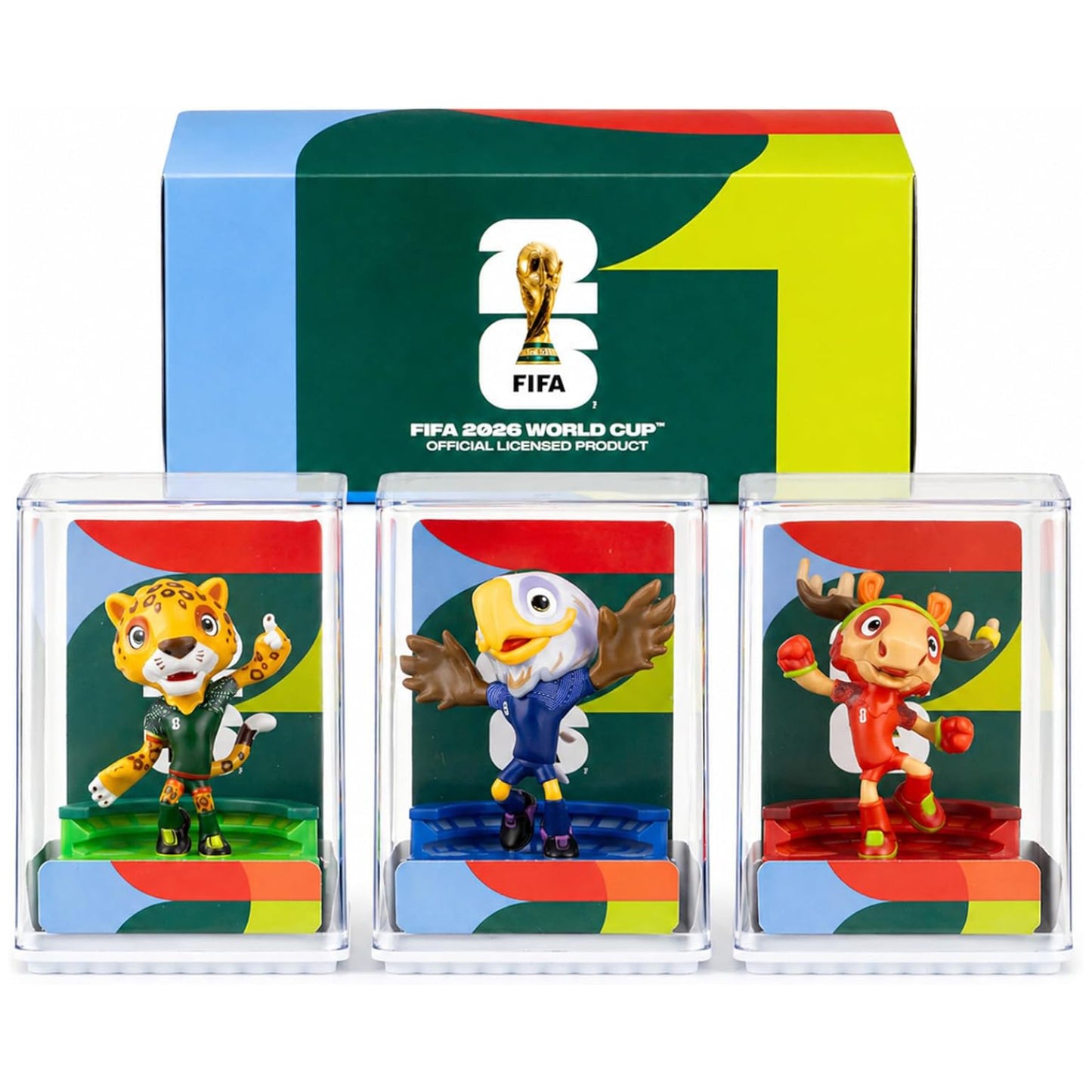FIFA Mascot 3-Pack Set (6CM)