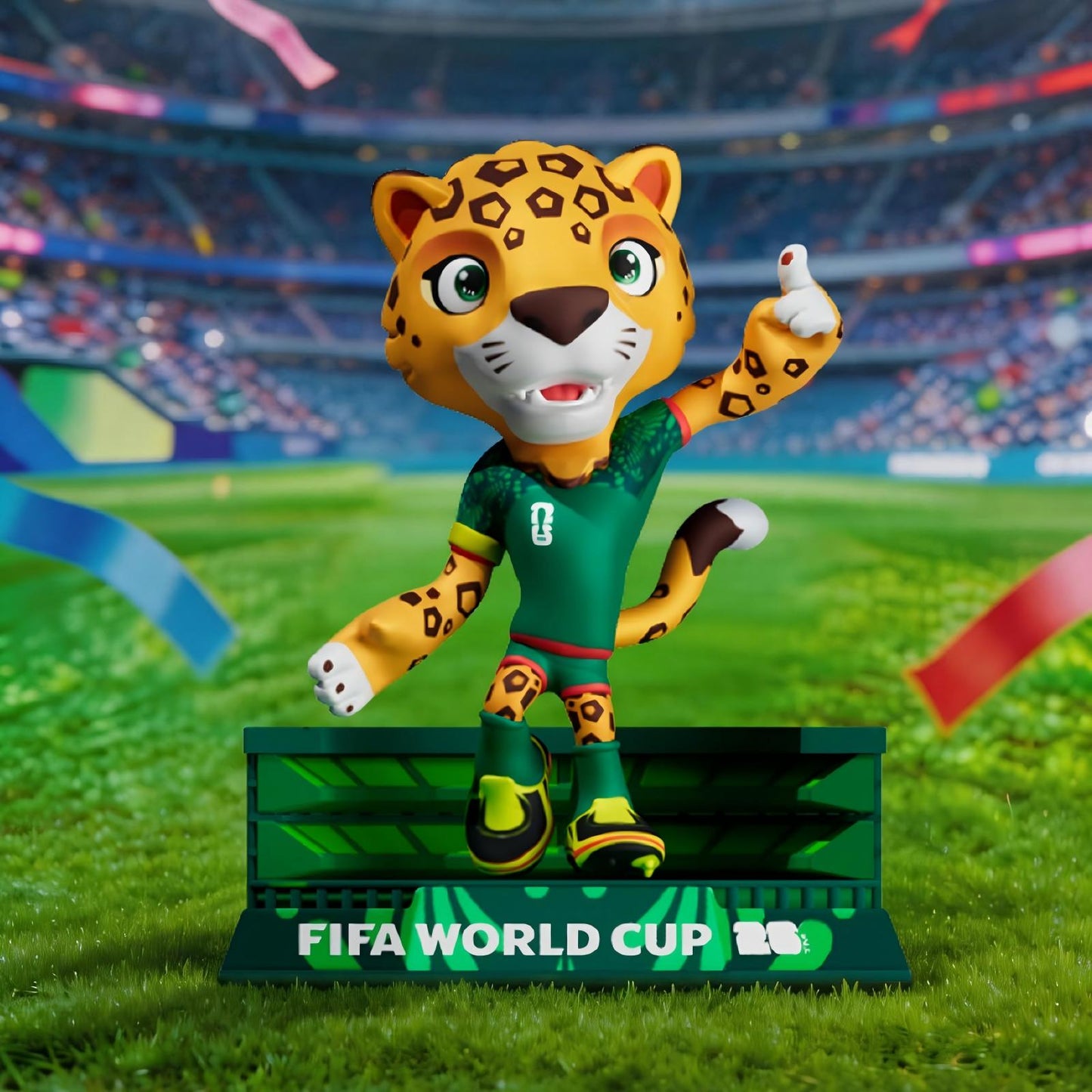 FIFA Mascot 3-Pack Set (6CM)
